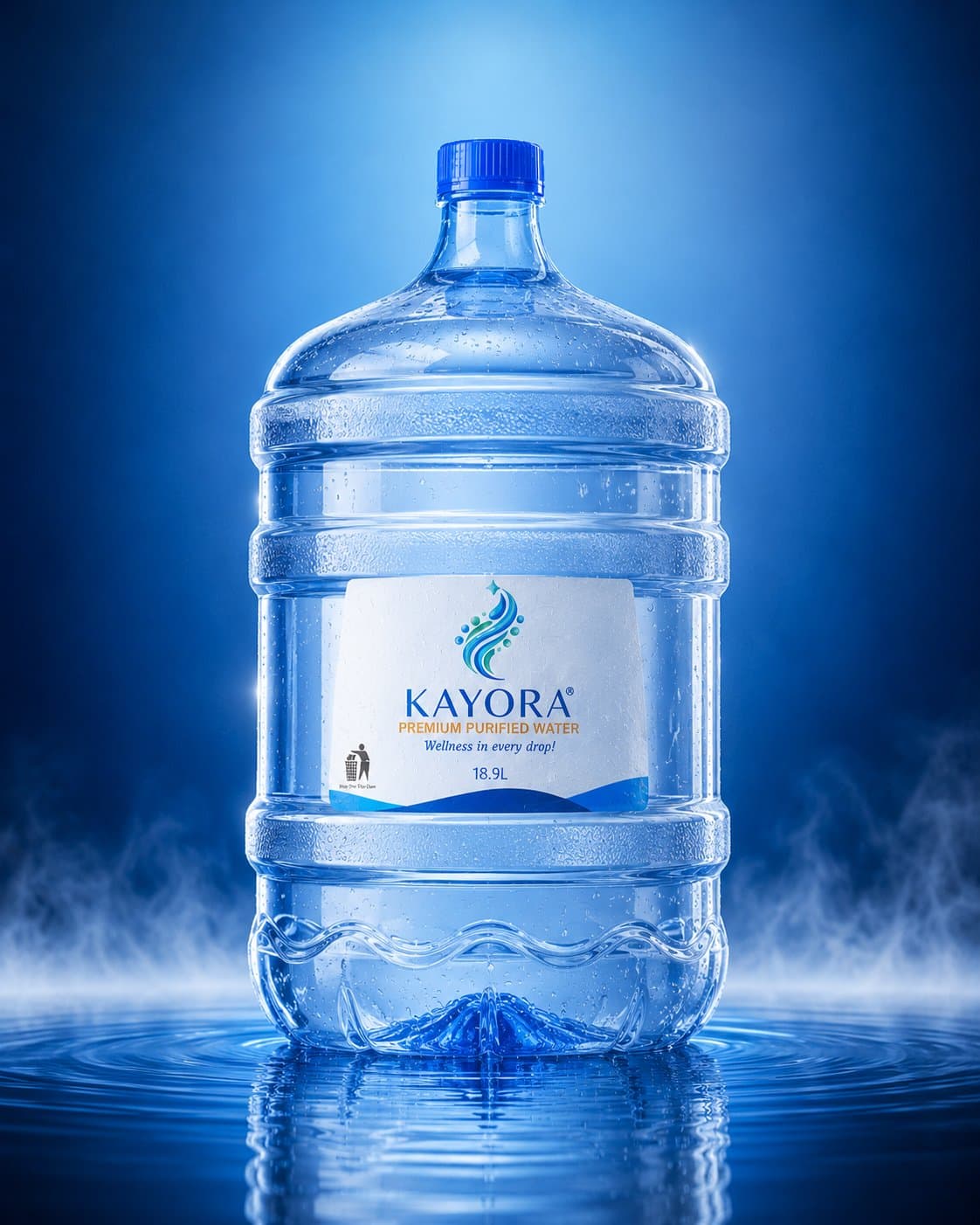 Kayora 18.9L Never Finish — dispenser bottle